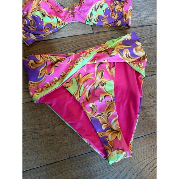 Agua Bendita X REVOLVE Irene Bikini Top & Lily Bikini Bottom Fuchsia Roche Women - Picture 9 of 13